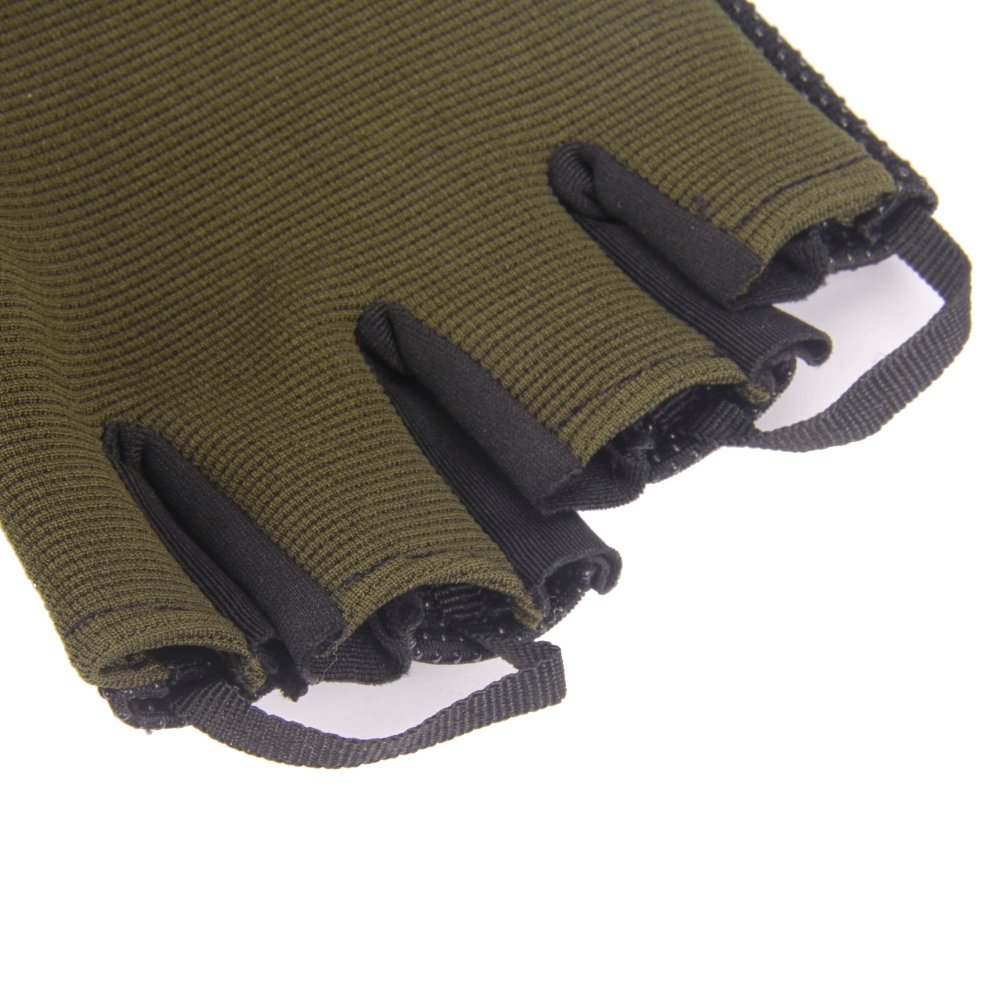 Cycling Gloves for Men, Non-slip Half Finger Riding Gloves Tactical Airsoft Gloves Breathable Shockproof Fingerless Bike Gloves Roller Skating Hunting Climbing Bicycle Sports Gloves (Army Green) : Sports & Outdoors