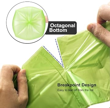 80 x 30L Compostable Bin Liners Thick Biodegradable Food Waste Bags