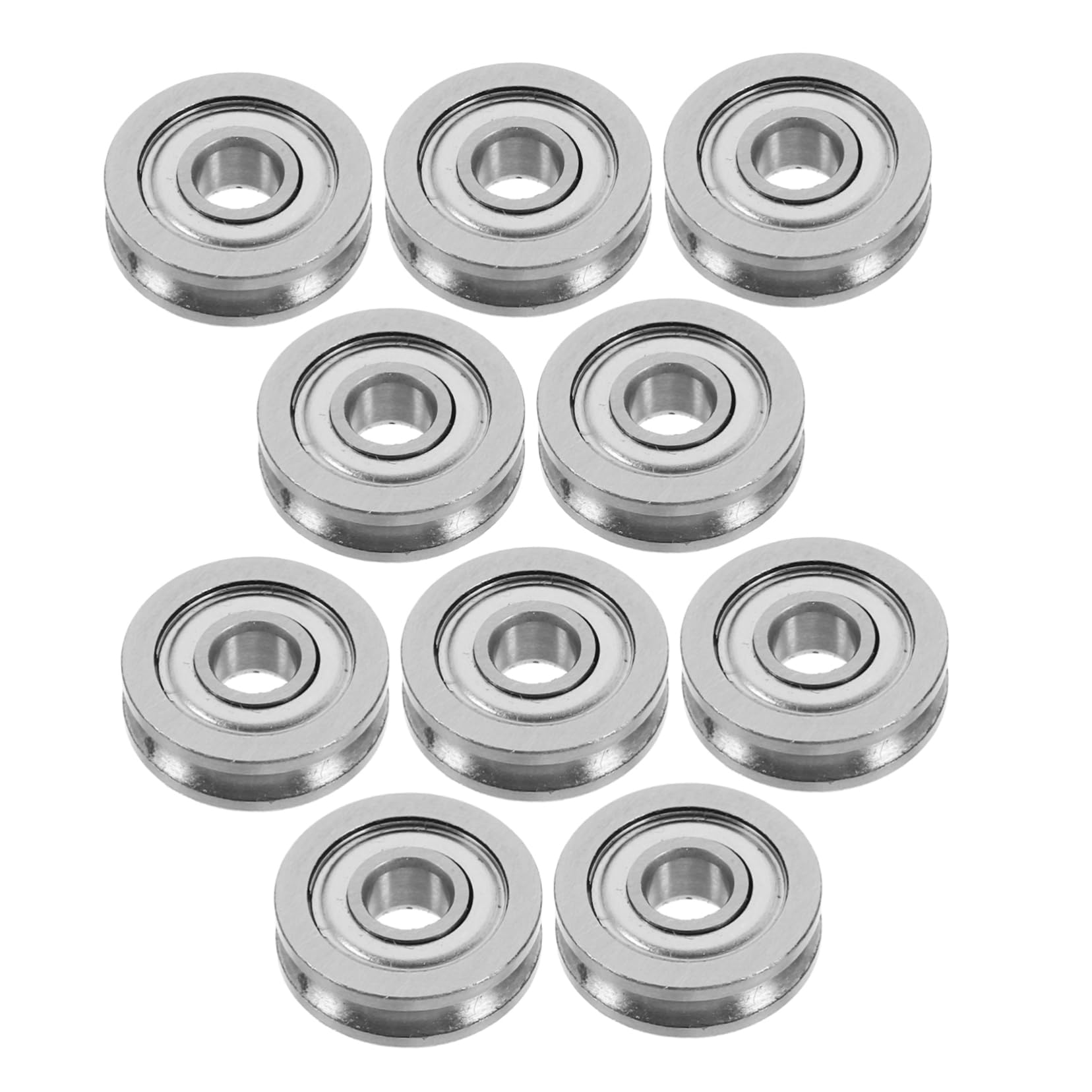 SOLUSTRE 50piezas Ruedas De Rodamiento u Forma Para Impresoras Accesorios De Ruedas De Soporte Duraderas y Fáciles De Instalar Para Modelos De Impresoras