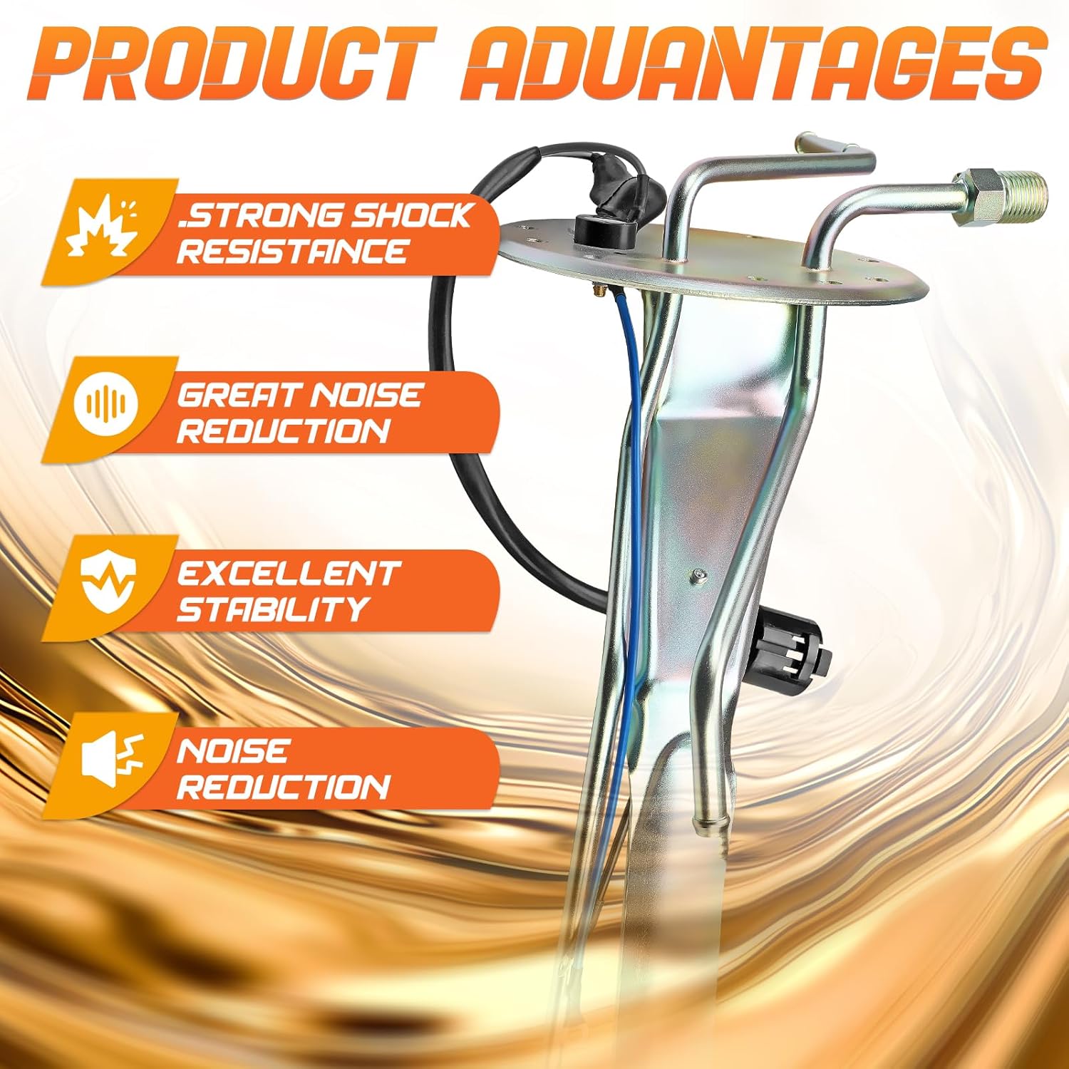 Fuel Tank Sending Unit Compatible with Toyota 4Runner 1989-1992, Pickup 1989-1992, OE Replace# 2320635180, 77169-14010