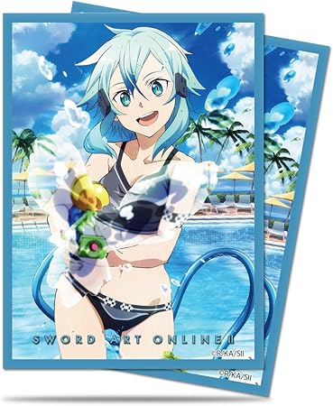 Amazon 公式ライセンス商品ソードアート オンラインii ビーチsinon 標準デッキプロテクタースリーブ 65ct トレカ 通販