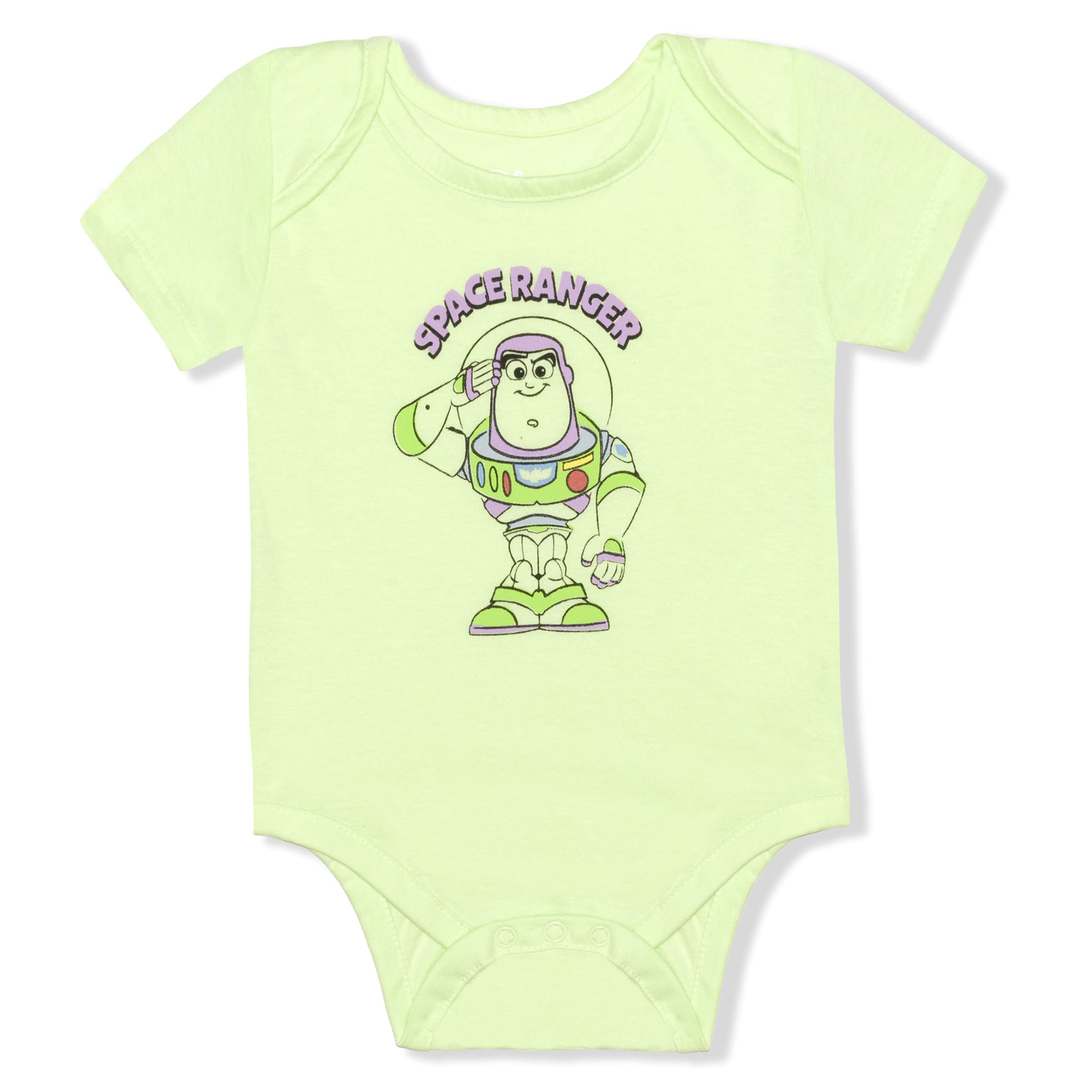 Disney Boy's 3-pak Lew King or Toy Story Short Sleeve Bodysuit Onesies