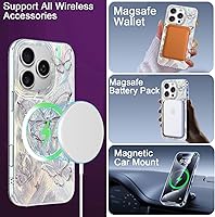 Vista 181 de I-MGAE-IN-AR - Funda diseñada para iPhone 12 y 12 Pro, diseño de mariposa plateada brillante, funda protectora de poliuretano termoplástico, suave