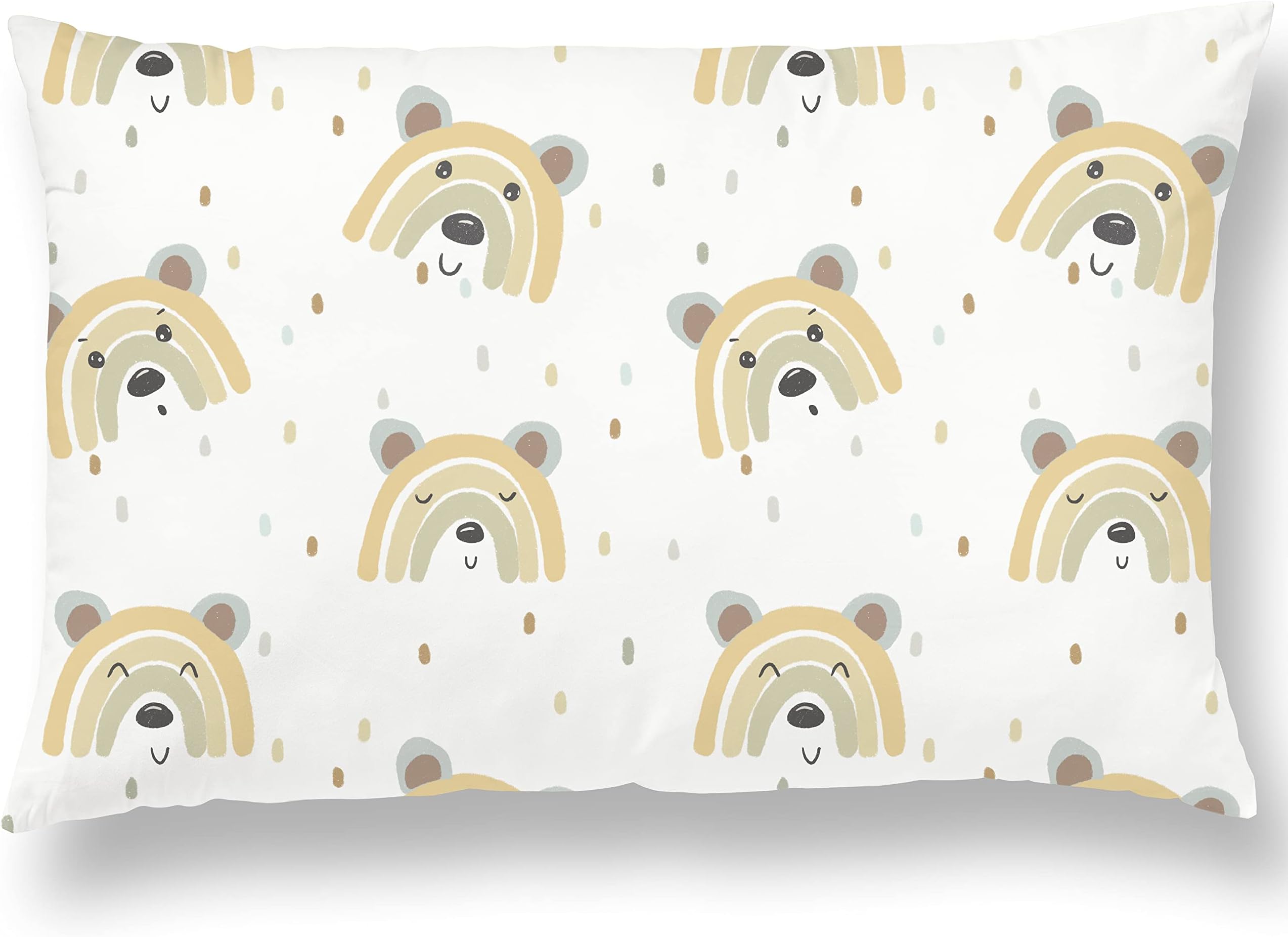 SUPERBE BEBE Pillow (14x17in, Bear Rainbow)