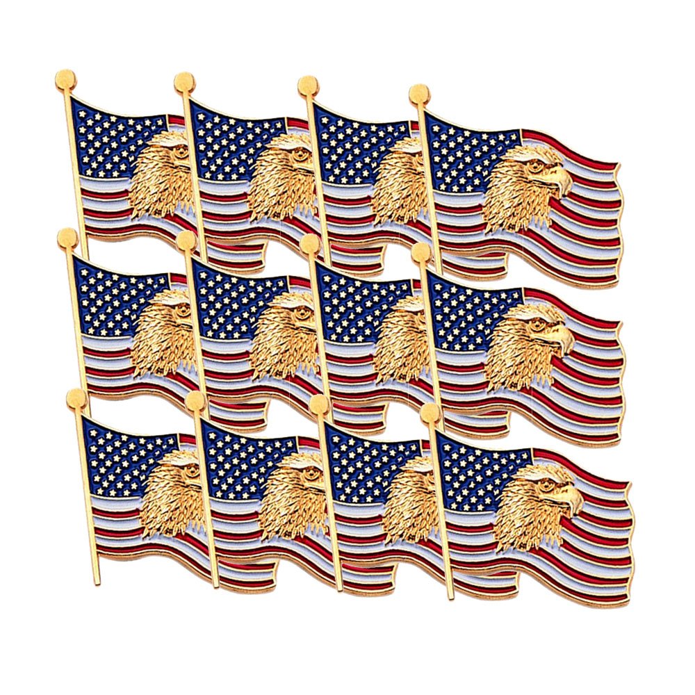SHOP AWARDS AND GIFTS USA Flag Lapel Pin, Veteran Army Military Gifts,