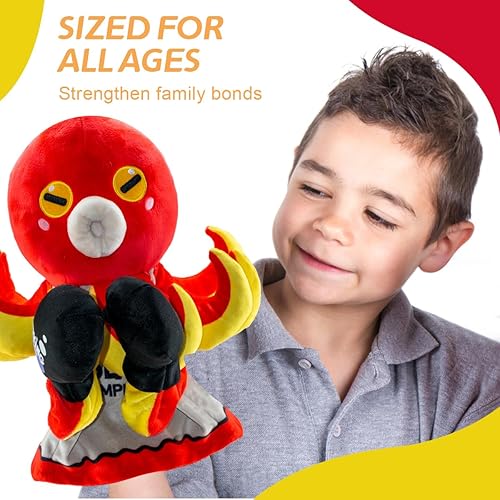 Miniatura 5 de Kung Fu Husky, marioneta de boxeo, marioneta de mano de perro, marionetas de boxeo, guantes de husky de juguete de Kung Fu con sonidos y acción de