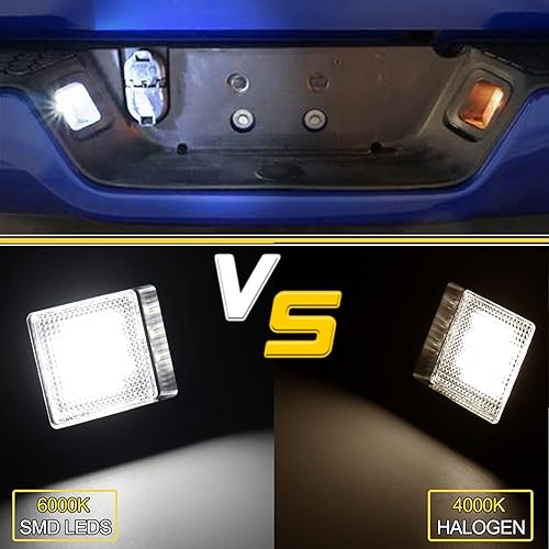 Miniatura 2 de F150 - Luz LED de matrícula para Ford F150, F150 Raptor 2015-2018, 6000K blanco, 36 LED, paquete de 2 luces (PZ085)