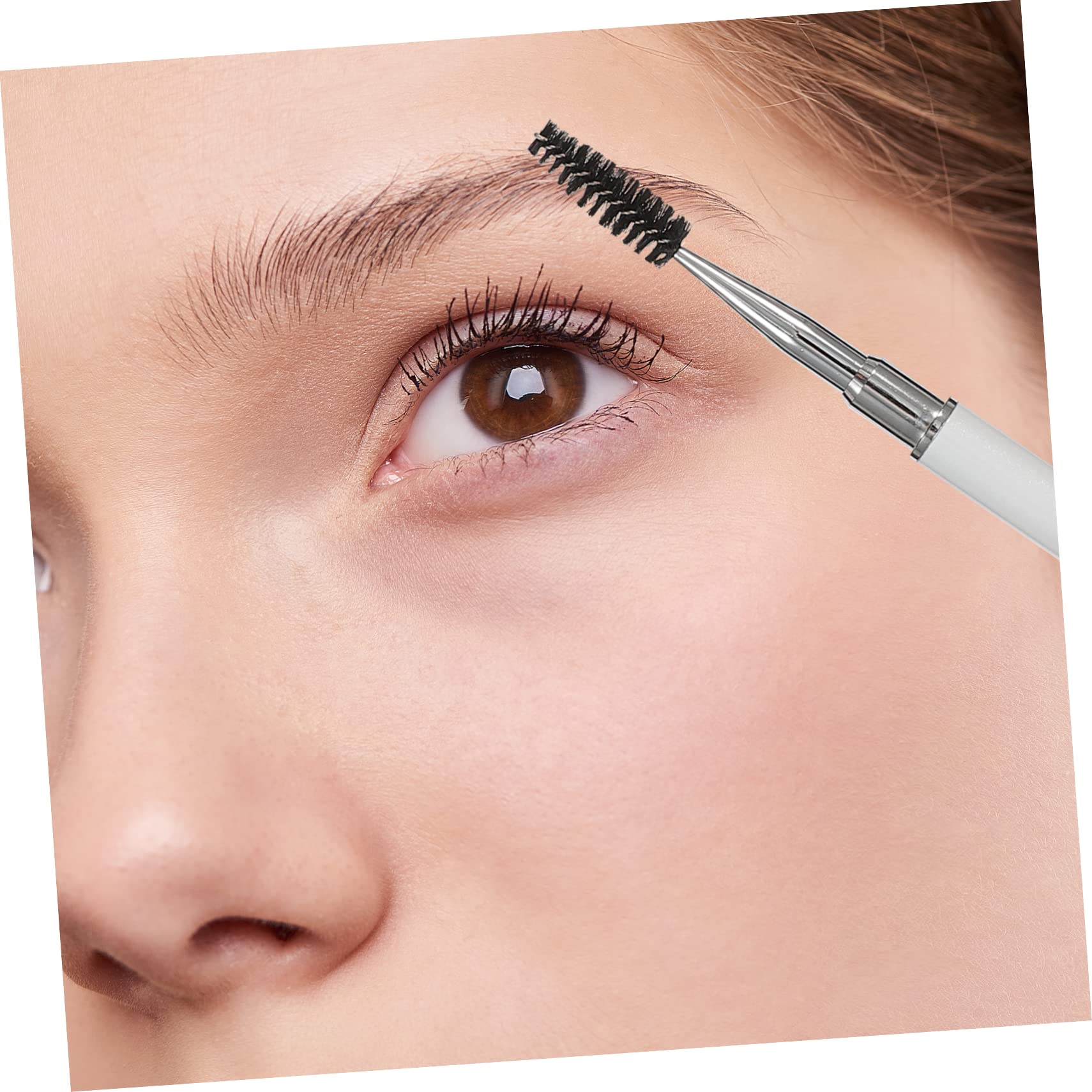 CANIGHT Eyelash Extension Tools 2pcs Lash Brush Brow Brush for Makeup Easy Application