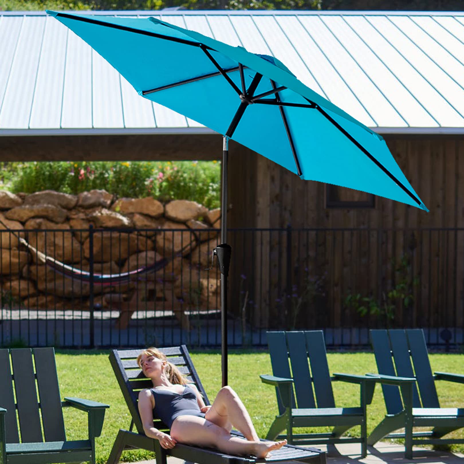 coleman patio umbrella Coleman x Lawson Umbrella for All Weather Protection