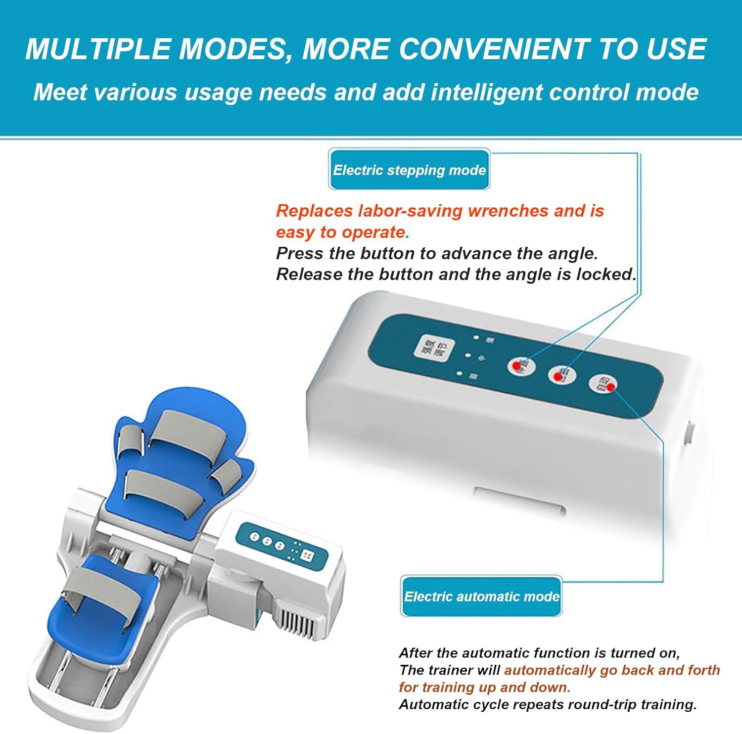 Manual/Electric 2 in 1 Wrist Joint Rehabilitation Device for Children Full Angle Recovery Trainer Fracture Muscle Tension High Flexion and Extension