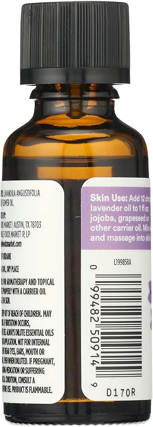 365 by Whole Foods Market Aceite Esencial Lavanda 1 Fl Oz miniatura 3