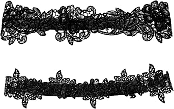 Garters for Bride, Wedding Garter for Bride, Wedding Garter Set for Bride, 2 Pieces White Garter Belt