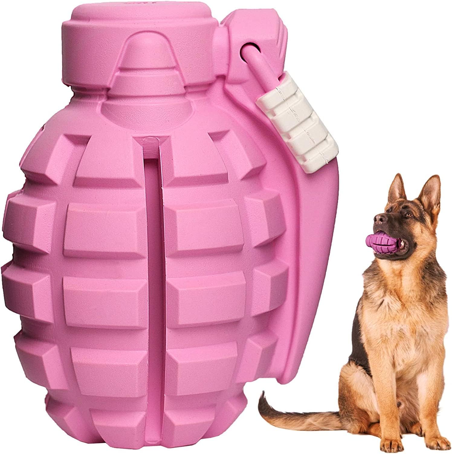 Indestructible Interactive * Toys, Suitable for Large, Medium and Small Dogs, Food Grade Tough Dog Toys, Chewing Fun, Chasing and Taking