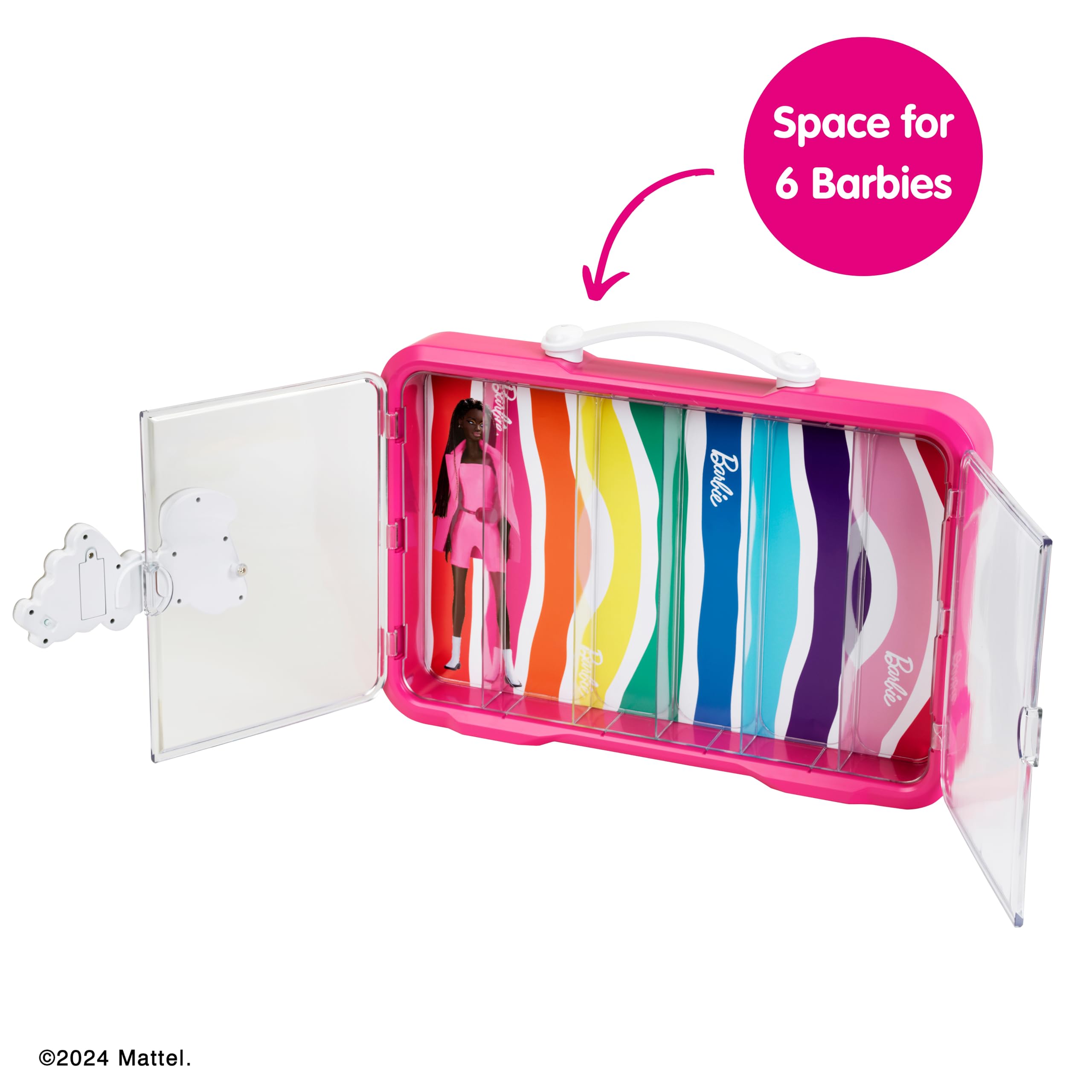 Theo Klein 5808 Collection Case with Space for 6 Barbie Dolls