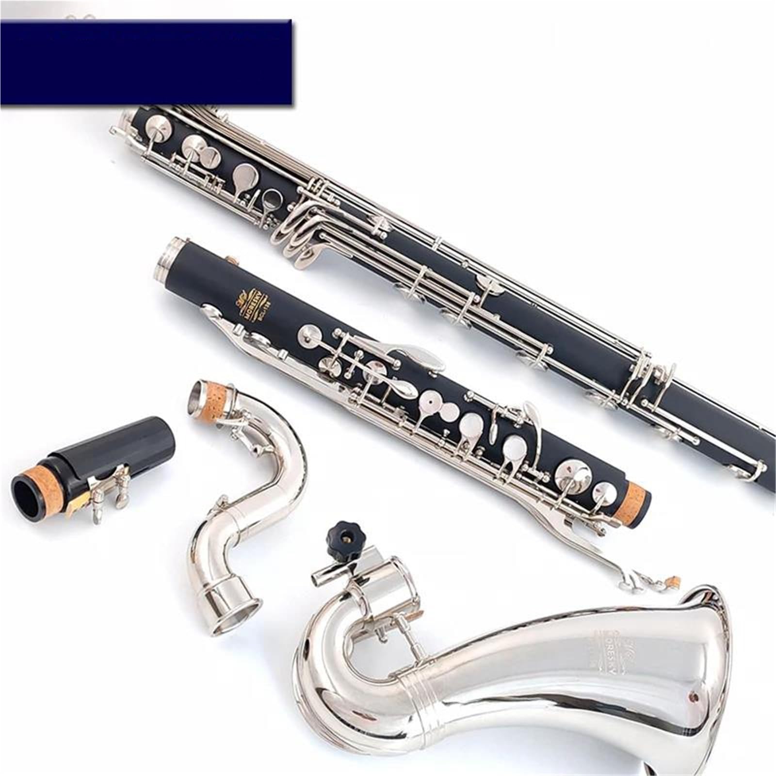 Professionnelle Clarinette Basse En Ébonite