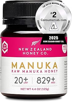 Raw Manuka Honey UMF 20+ / MGO 829+ | UMF Certified | 4.4oz | Medical Grade Raw Honey