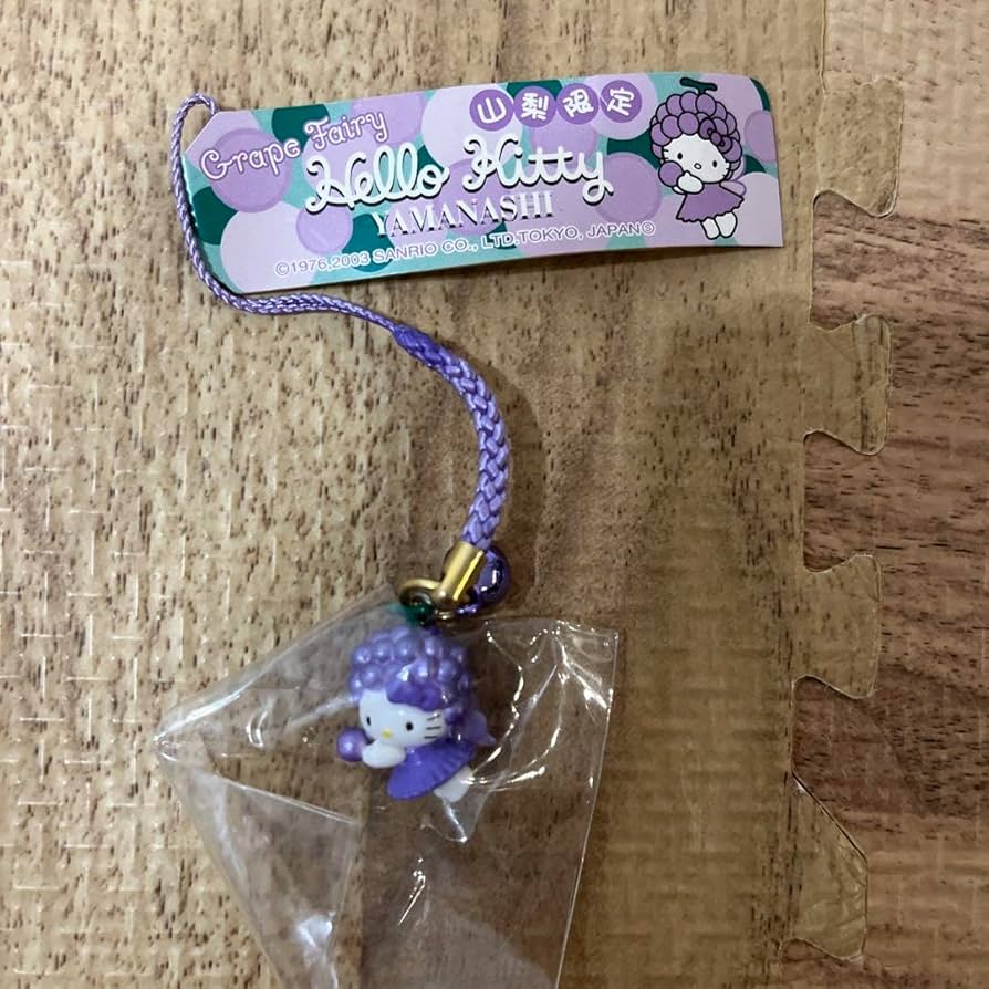 ご当地キティ山梨限定グレープフェアリーハローキティぬいぐるみぶどう