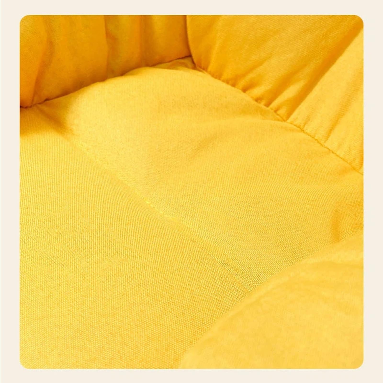 Sitzsack-Stuhl Lazy Sofa Sitzsack Stuhl Kleines Lesen Rückenlehne Schlafzimmer(Weiß)