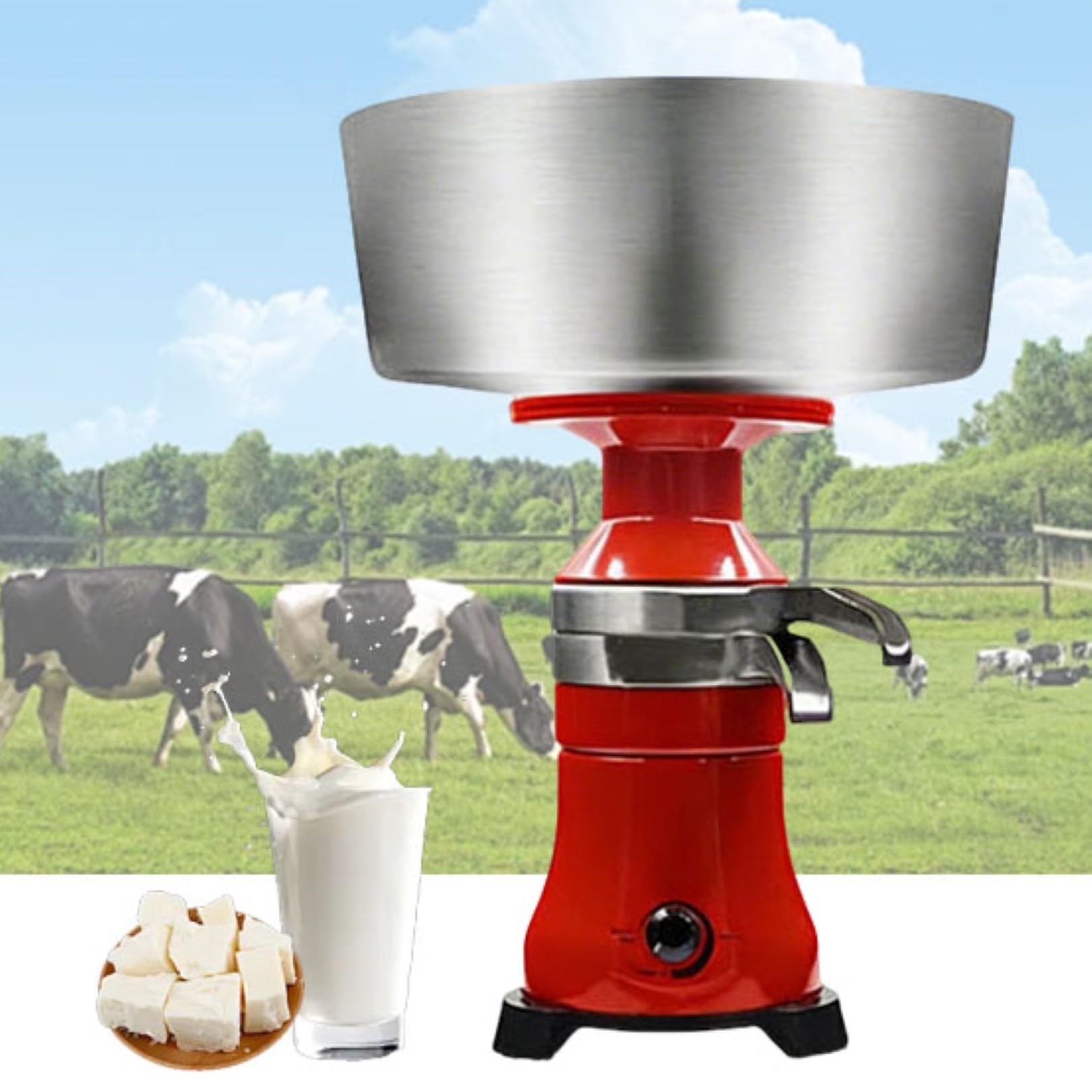 Centrifugeuse à lait 80L/H et séparateur de crème pour la ferme