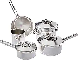 Jogo de Panelas de Aço Inox 6 peças Solar Tramontina