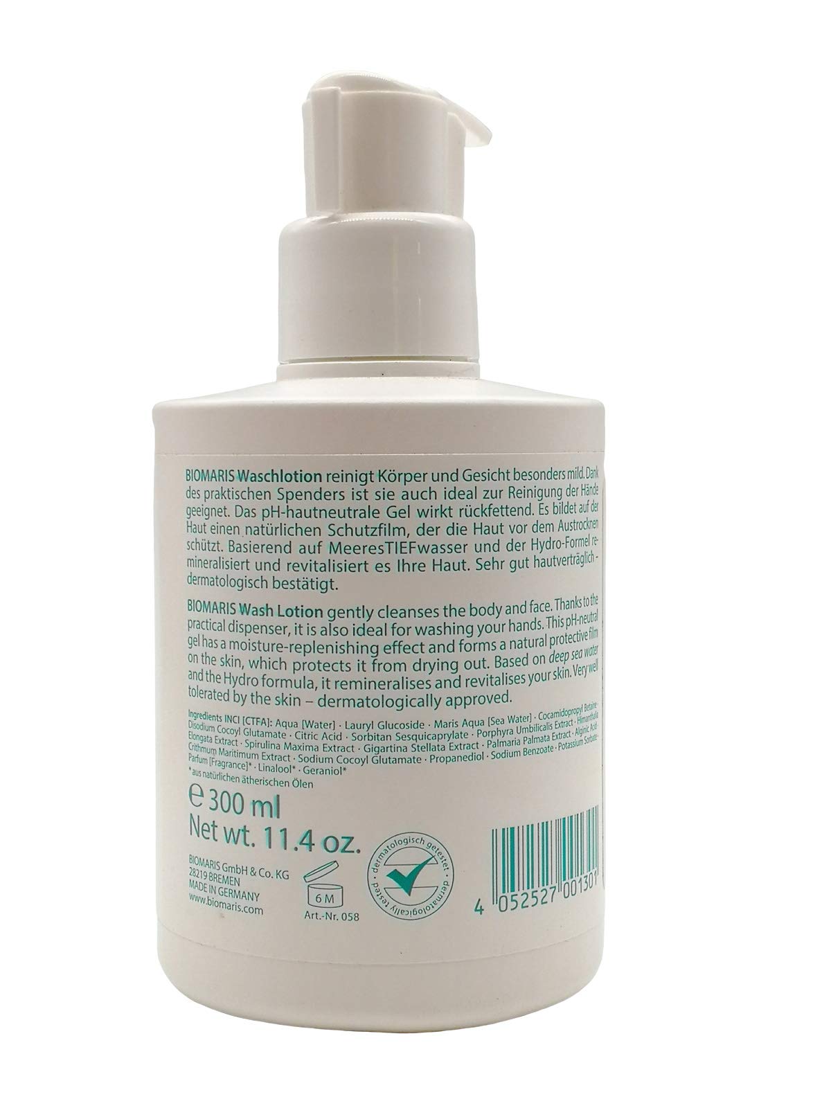 BIOMARIS Waschlotion Spenderflasche