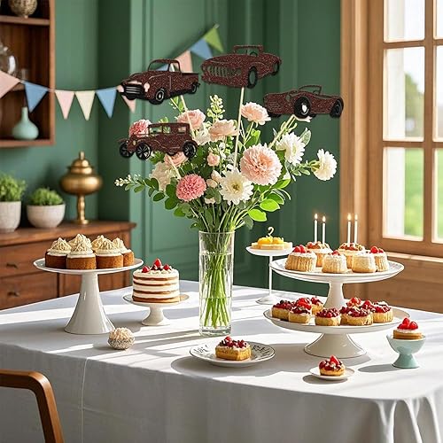 Miniatura 3 de 12 piezas de palos clásicos divertidos para centro de mesa, decoración de fiesta para entusiastas del automóvil, suministros de fiesta temática de