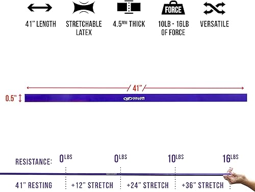 Vista 26 de Valor Fitness Bandas de resistencia PRB para dominadas, prensas de banco, sentadillas, peso muerto y más, tallas XS-XXL PRB-XL-Banda de Resistencia
