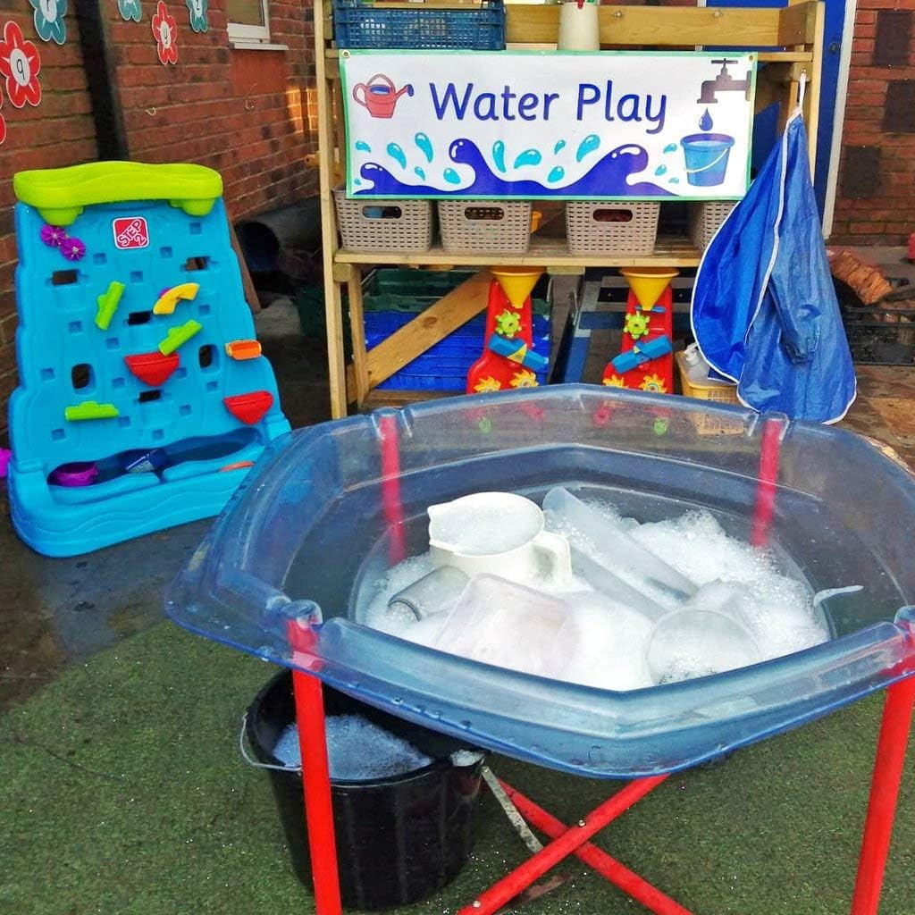 Outdoor Play Area Display Banner - Water Play Vinyl Banner - Preschool, Nursery, Primary School Outdoor Decoration (60 x 20 cm)