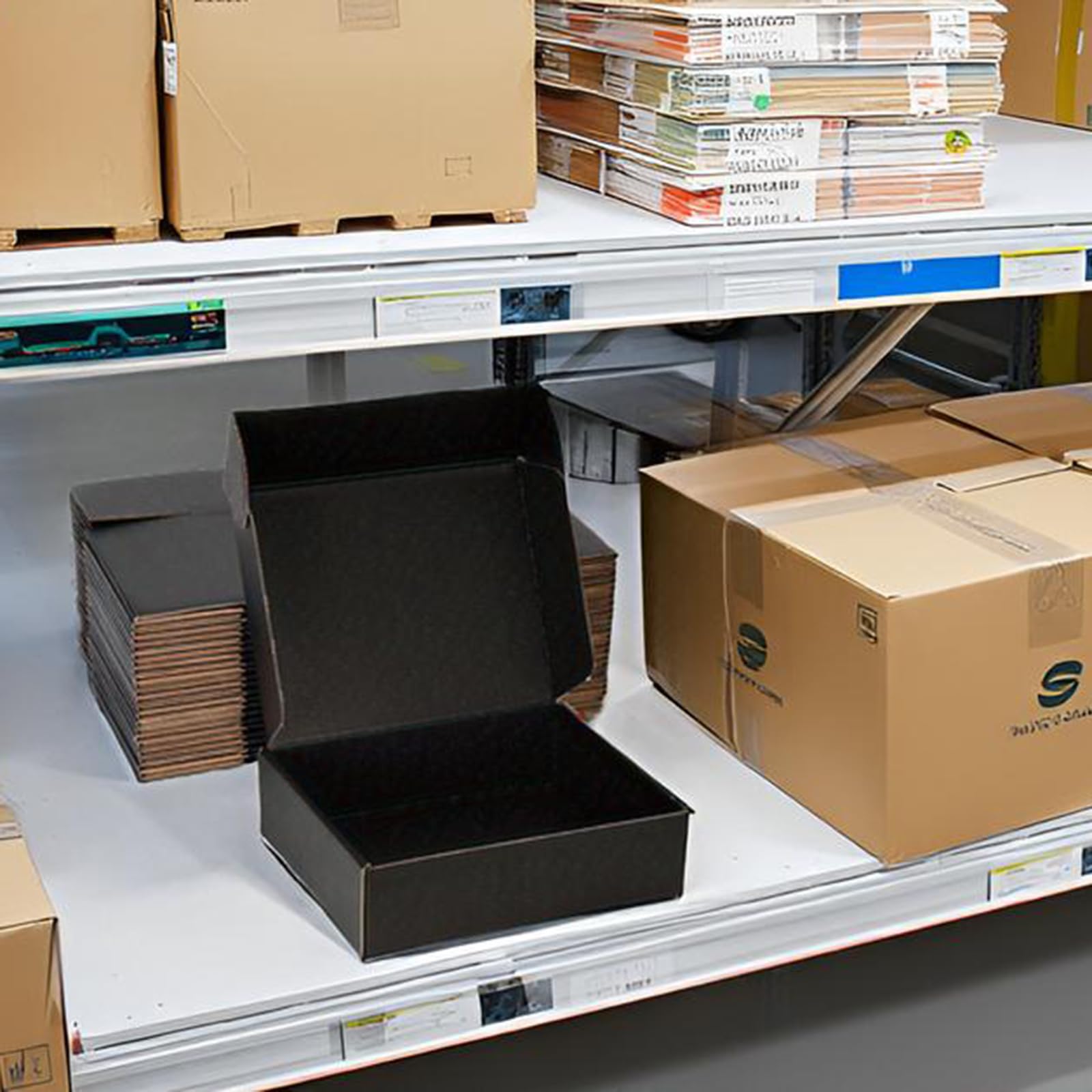 20 Cajas De Envío Pequeñas De Cartón Corrugado - 12x9x4 Pulgadas, Sin Imprimir
