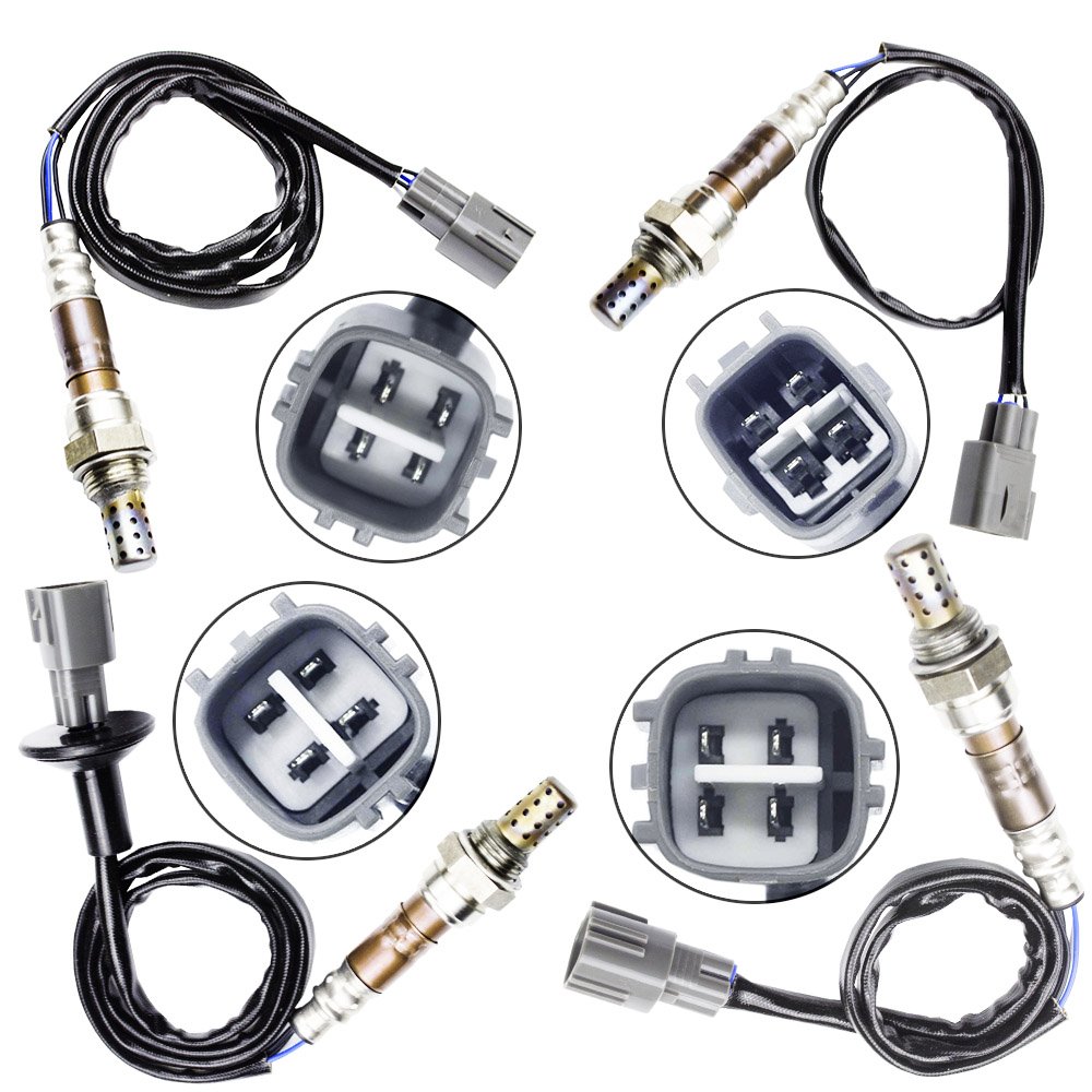 Oxygen Sensor 02 O2 for Lexus GS300 2000 2001 2002 2003 2004 2005 3.0L Upstream + Downstream 4PCS