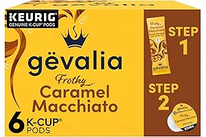 Gevalia Frothy Delight Caramel Macchiato KCup Pods