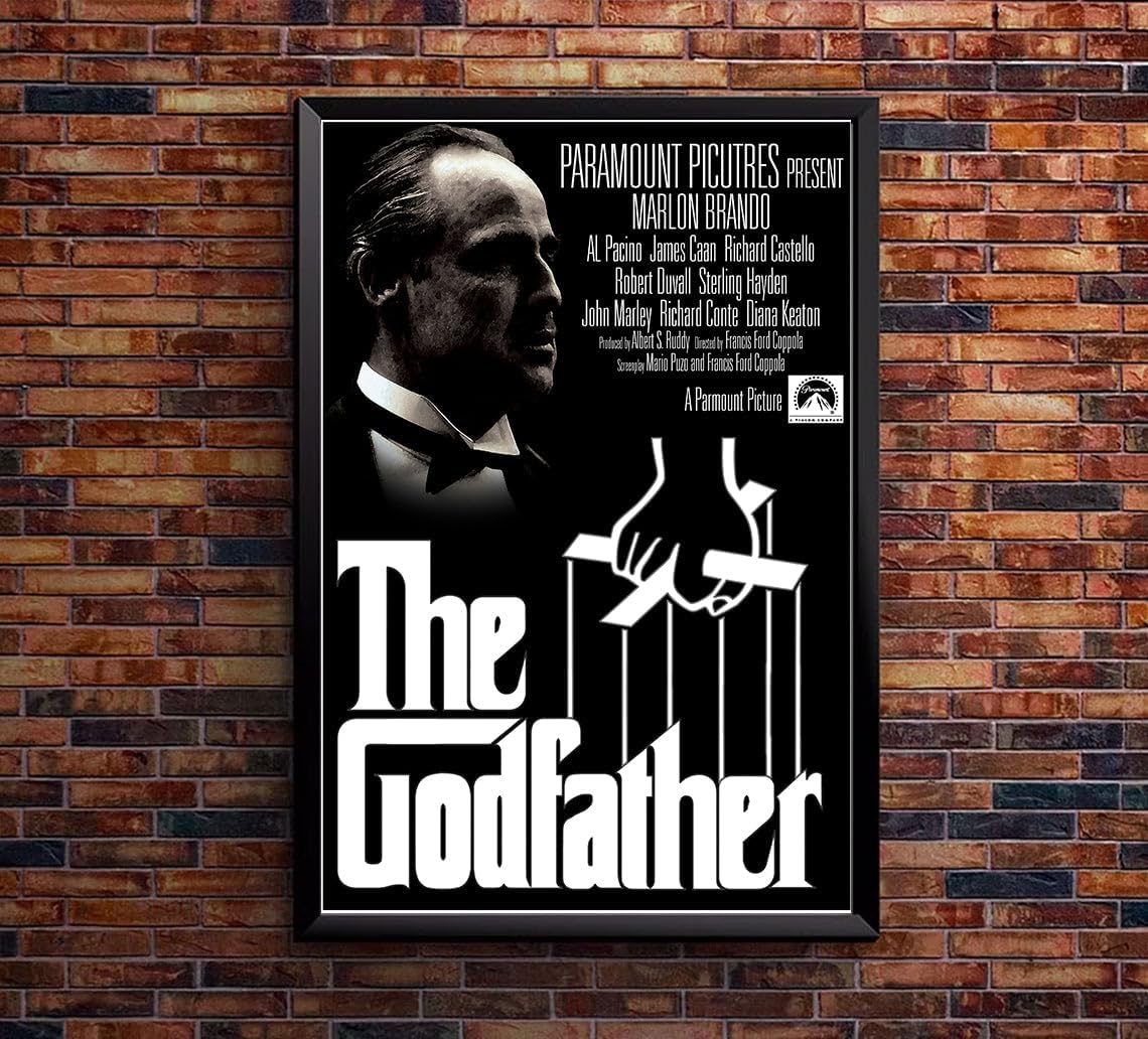 Lost Island Trading Company The Godfather 1972 - Al Pacino - US (9) - Classic Movie Poster-24 x 36 Inches