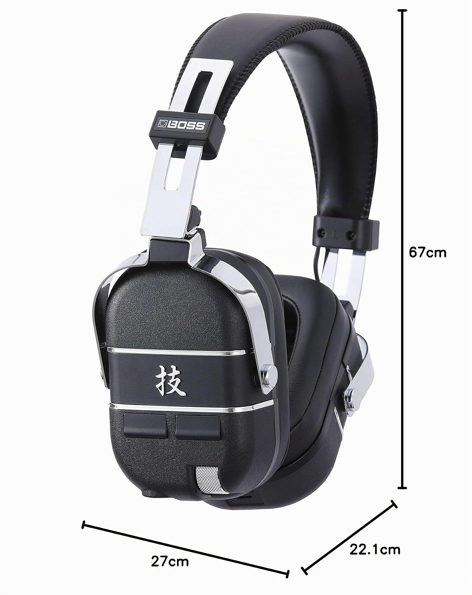 BOSS Système de Casque sans Fil pour Guitare WAZA-AIR, La Technologie de spatialisation évoluée BOSS et Le Gyroscope intégré procurent Un Son de pièce Naturel avec Ambiance 3D