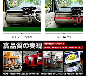 Amazon | BM スズキ ワゴンR MH35/55 インテリアパネル 内装パネル