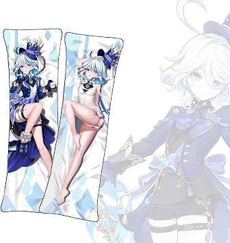 Anime Body Pillowcase Dakimakura Long Hugging Pillow Cover High Definition Double Sided Print Luxury Bedding Decor for Gaming Room Lounge or Bedroom,40x120cm15.7x47.2Zoll-Peachskin