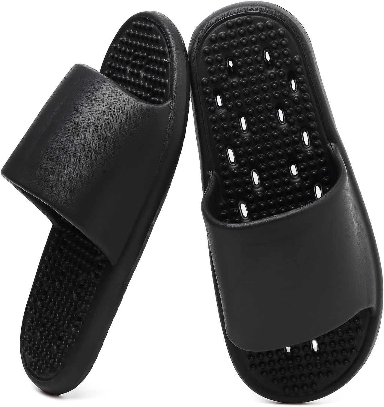 FINLEOO Women Shower Shoes - Non-Slip Comfort