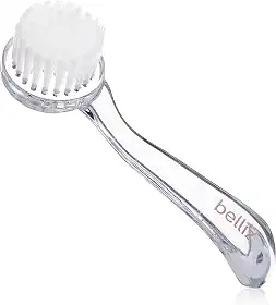 Escova Facial, Belliz, Translucido Branco/ Azul