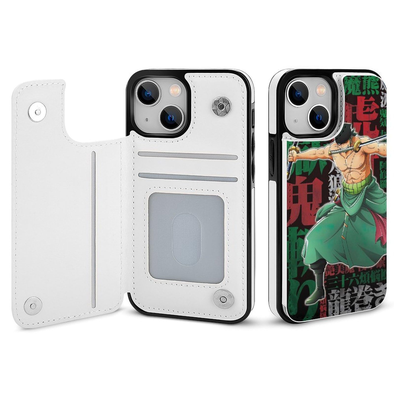Amazon.co.jp: iPhone14 Pro ケース 手帳型 ワンピース ゾロ十郎 ONE
