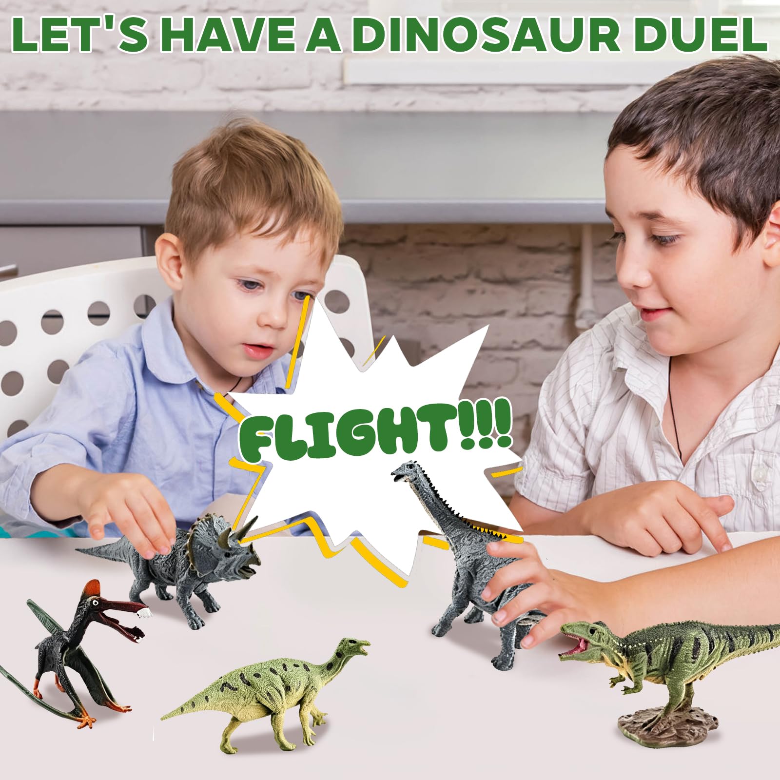 LUKIUP 12 sztuk figurki dinozaurów, zabawki z dinozaurów, małe dino, mini kolekcja figur dinozaurów dla fanów dinozaurów, prezent urodzinowy, do kolekcjonowania