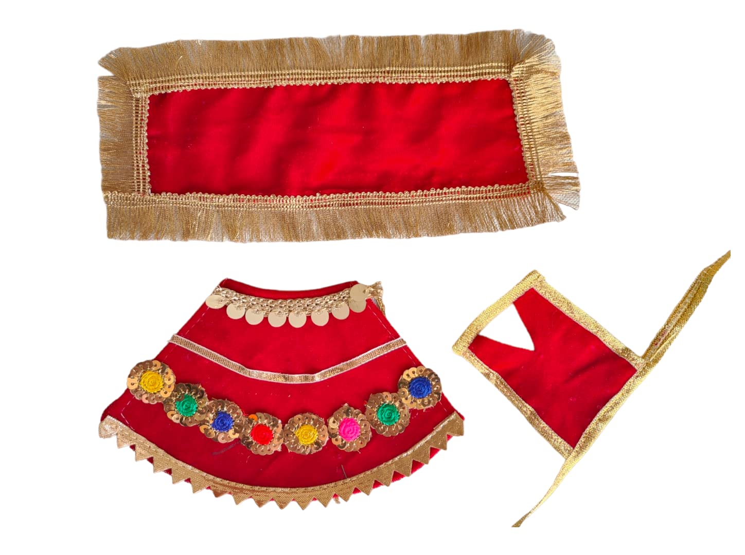 Hanu Creations Presents MATA Rani Dress, Devi Maa Poshak, Durga MATA ...