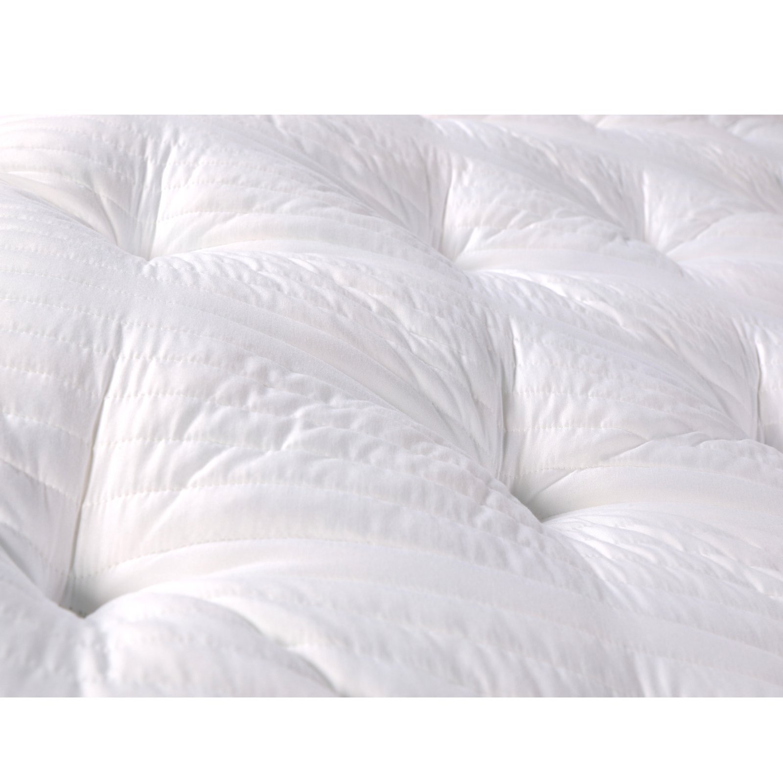 Evergreenweb - Correttore Materasso in Lattice Matrimoniale 160x190 Alto 7 cm, Topper Letto, Coprimaterasso Imbottitura Fiocco 100% Effetto Piuma Morbido, Futon Ortopedico, Fodera Antiacaro LATEXMED