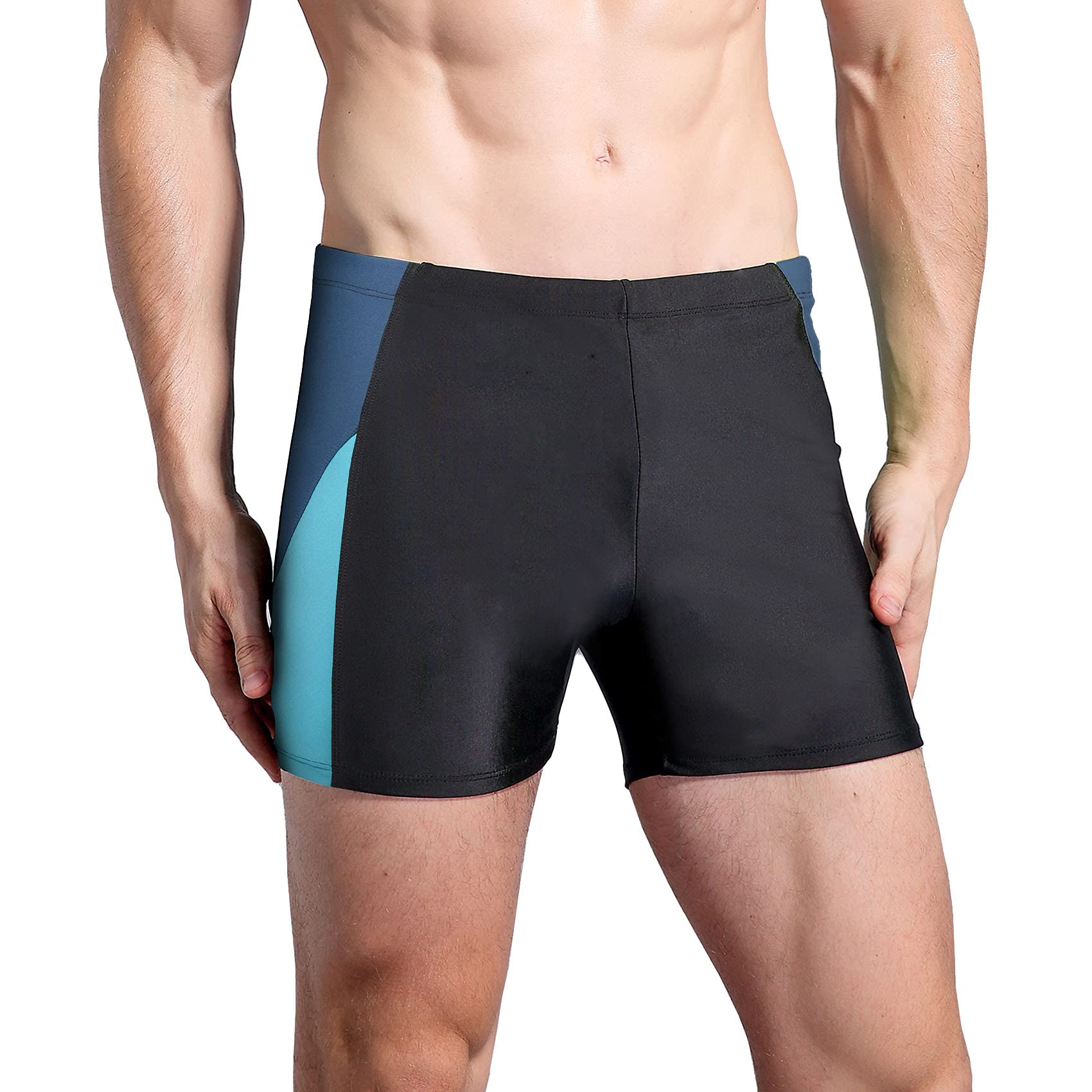 Men's Swimming Trunks Sports Swimming Shorts Beach Shorts Chlorine Resistant-image-38