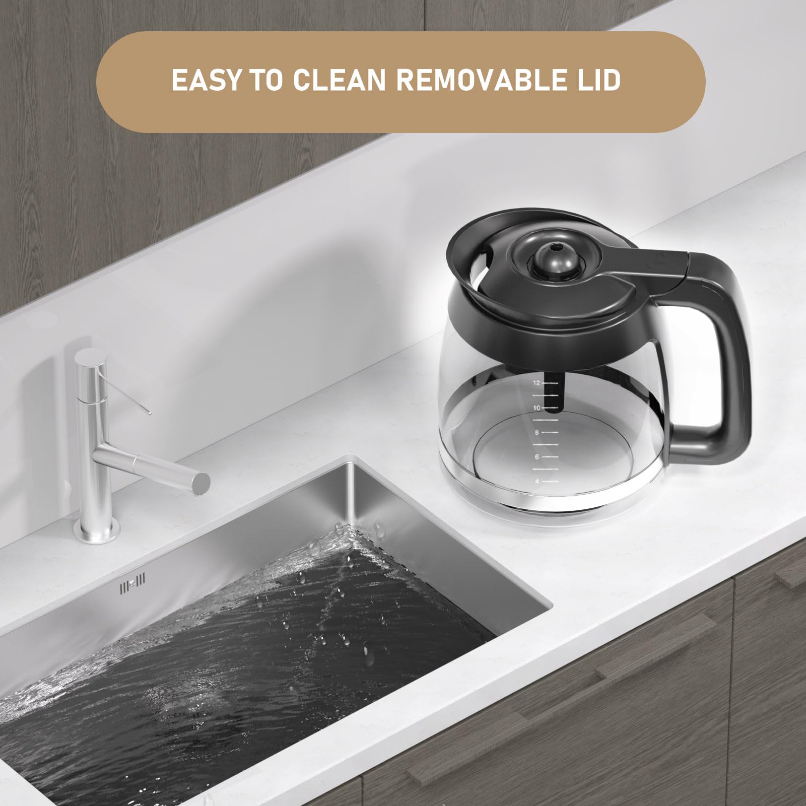 Amazon.com: CE200 12-Cup Glass Coffee Pot Replacement Compatible