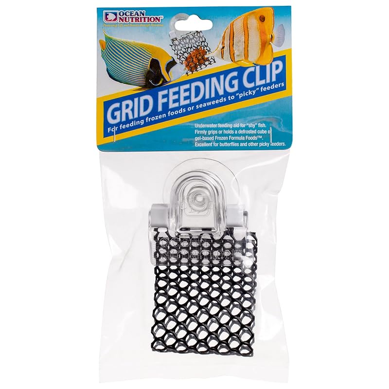 Clipe Alimentador com Grade para Aquário Ocean Nutrition Feeding Frenzy AON25105, Pacote com 1
