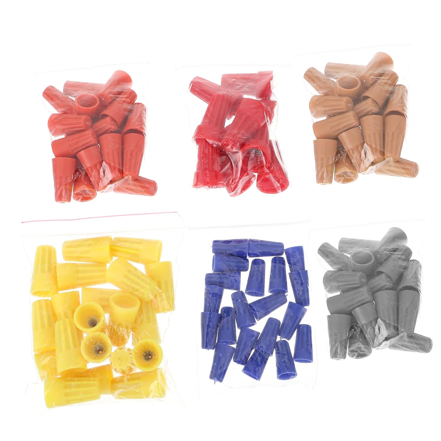CHILDWEET 70pcs Insulated Wire Connectors Gauge Wire Crimp Terminal Solder Seal Insulated Terminals