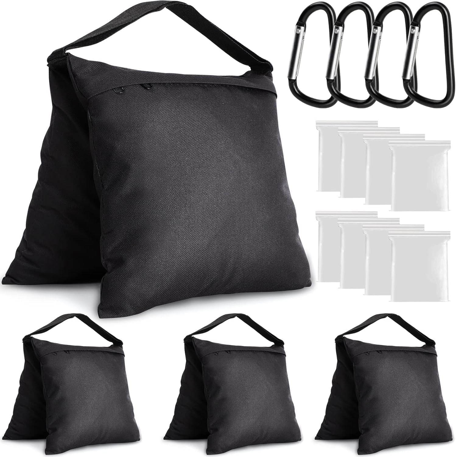 Sandbags Weight Bags for Light Stand Photography Video Equipment, Heavy Duty Saddlebag for Backdrop Stand, Photo Tripod, Canopy, Pop up Tent, Umbrella Base (Pack of 2)-image-45