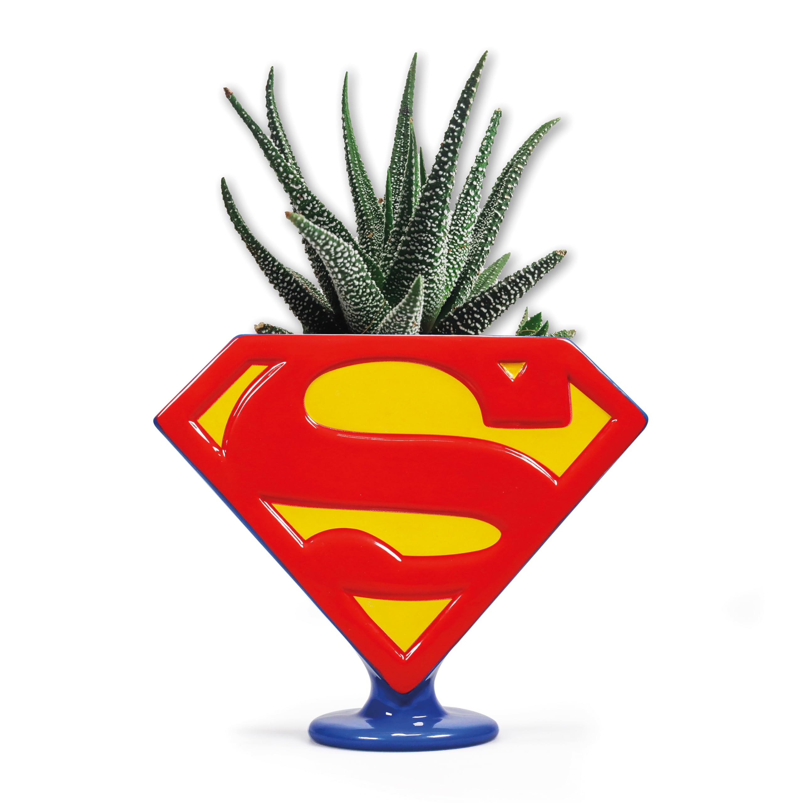 Half Moon Bay Planter - Superman (Logo)