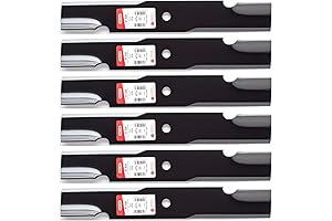 6PK Oregon 91-620 Blades for 48 Inch Scag, Lesco, and Hustler Mowers