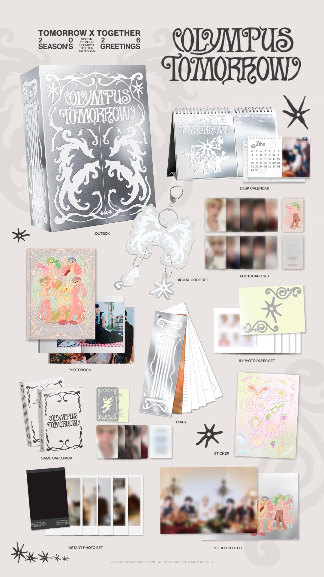 TXT トゥバ 2026シーグリ ポップアップ 購入特典フォトチケット TOMORROW X TOGETHER - TXT トゥバ シーグリ 2026 ポップアップ
