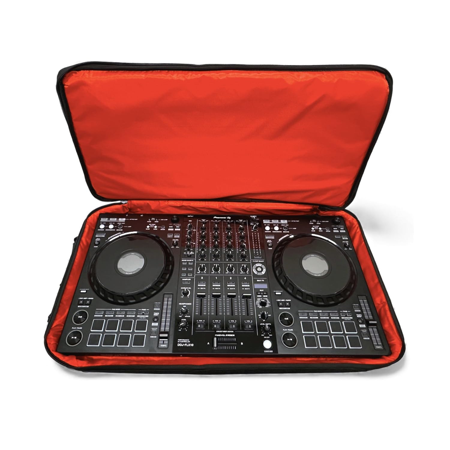 Protekt Zaino per DDJ-FLX10 Il BPFLX10 V2 ha un design nuovo e migliorato - Borsa per DJ per controller Pioneer DJ - Serie zaino